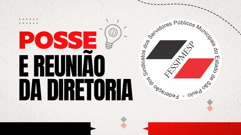 Todos dirigentes eleitos estão convocados para reunião de posse da nova diretoria, dia 5 de dezembro, às 9 horas