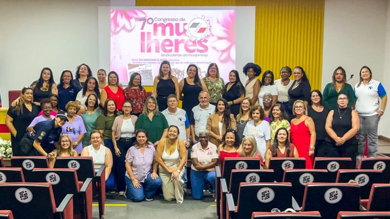 7º Congresso de Mulheres Sindicalistas da Fesspmesp transforma discurso em ação na véspera do Dia Internacional da Mulher