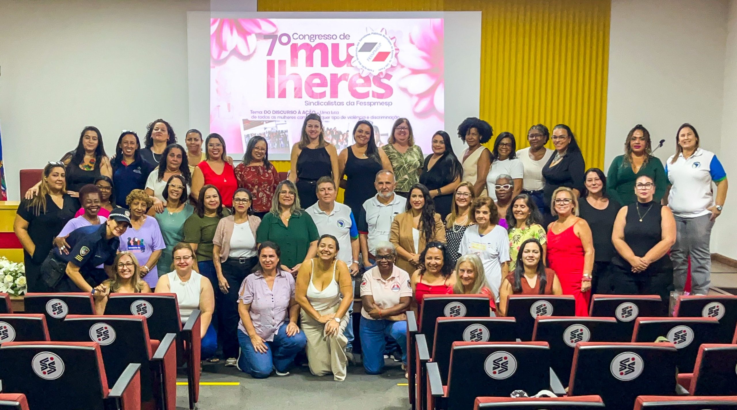 7º Congresso de Mulheres Sindicalistas da Fesspmesp transforma discurso em ação na véspera do Dia Internacional da Mulher