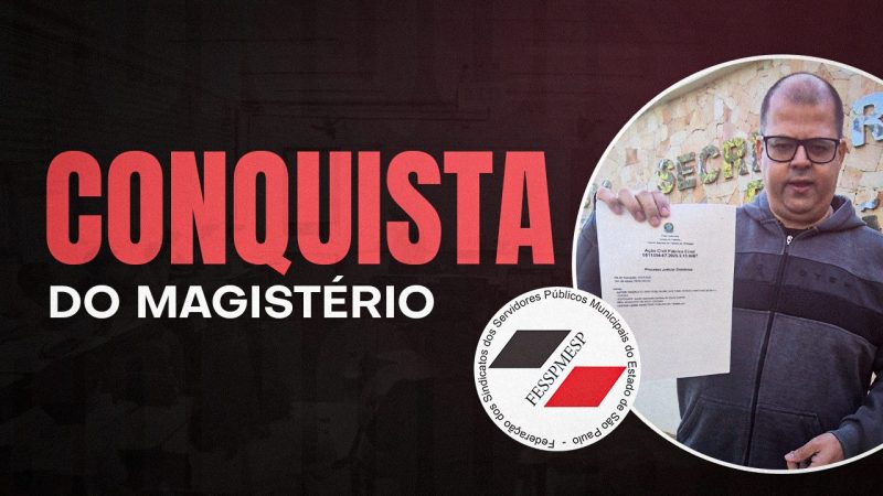 Nova Odessa | SSPMANO vai à Justiça e garante que a Prefeitura aplique revisão geral anual sobre o Piso Nacional do Magistério