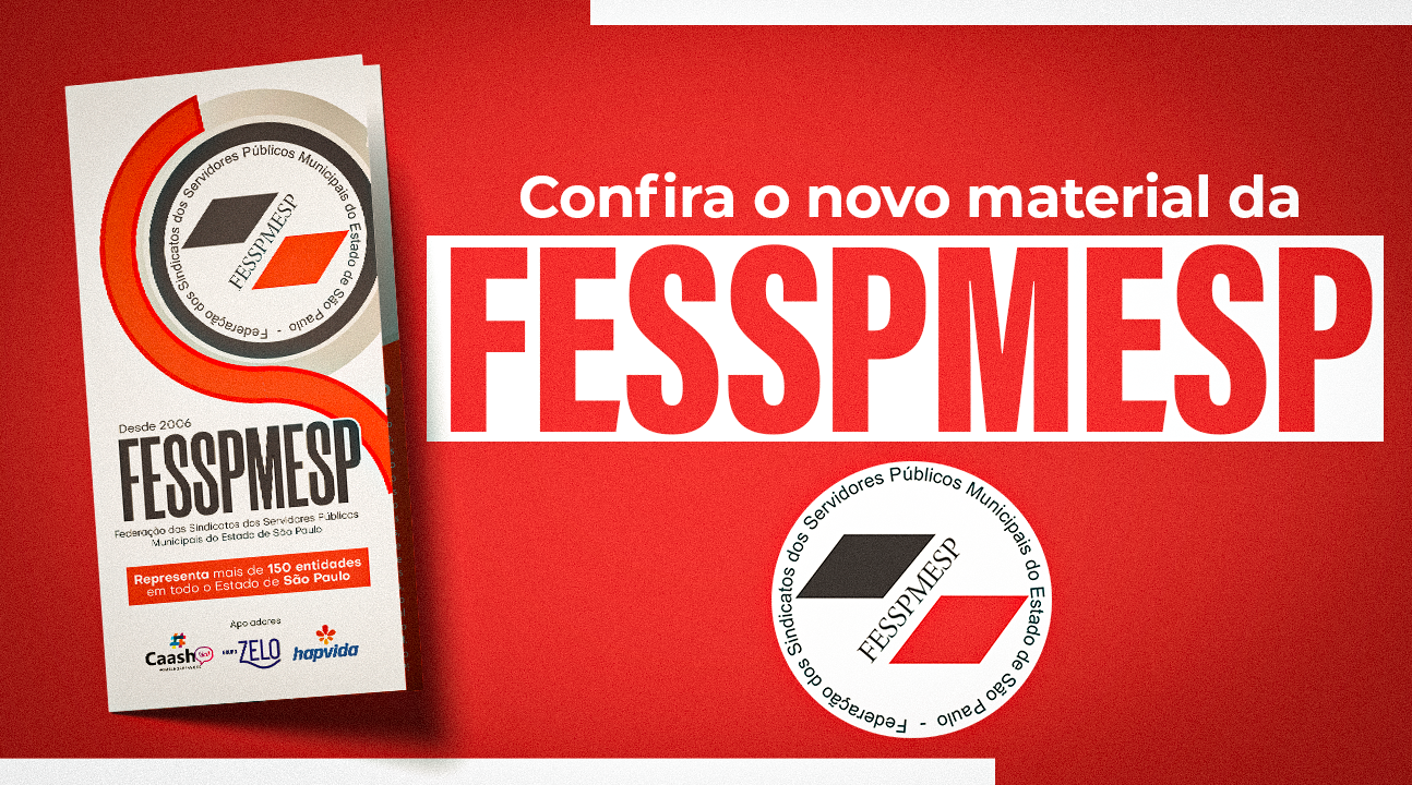 Novo material da FESSPMESP visa promover ainda mais proximidade com os filiados e divulgar serviços exclusivos