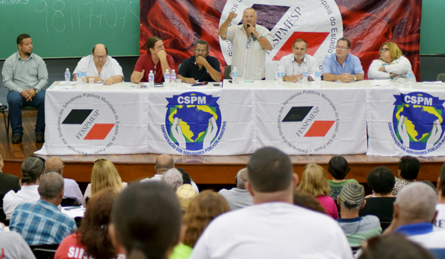 Encontro de lideranças da Fesspmesp reúne 86 entidades sindicais, em um total de 250 pessoas