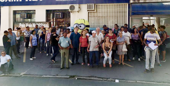 CAMPINAS – Greve chega ao terceiro dia com  aumento na adesão de Servidores e Aposentados