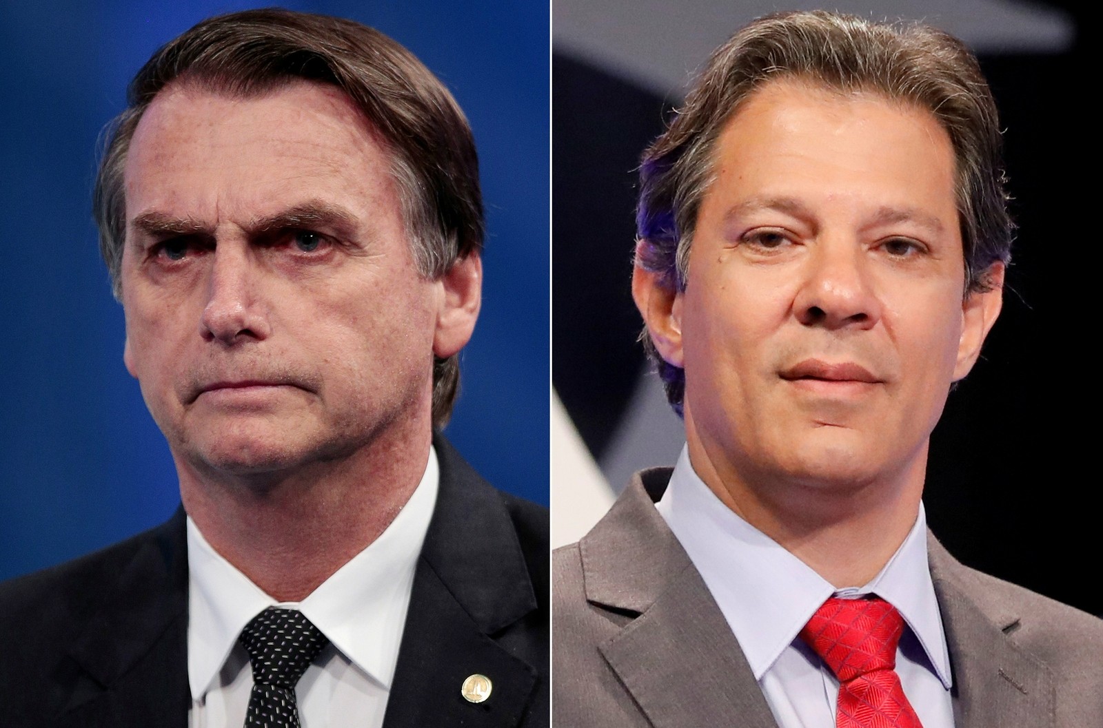 Jair Bolsonaro e Fernando Haddad decidirão eleição para presidente no segundo turno