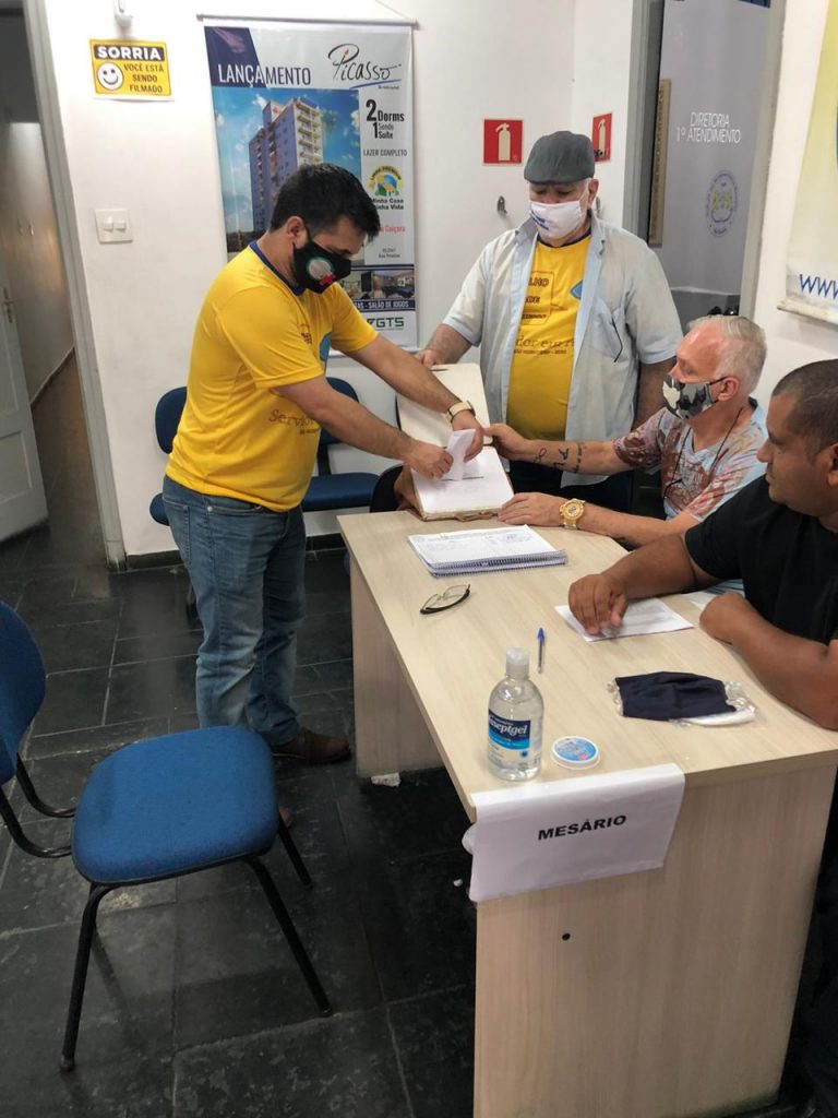 Inicia-se o segundo dia das eleições sindicais em São Vicente com coordenação FESSPMESP