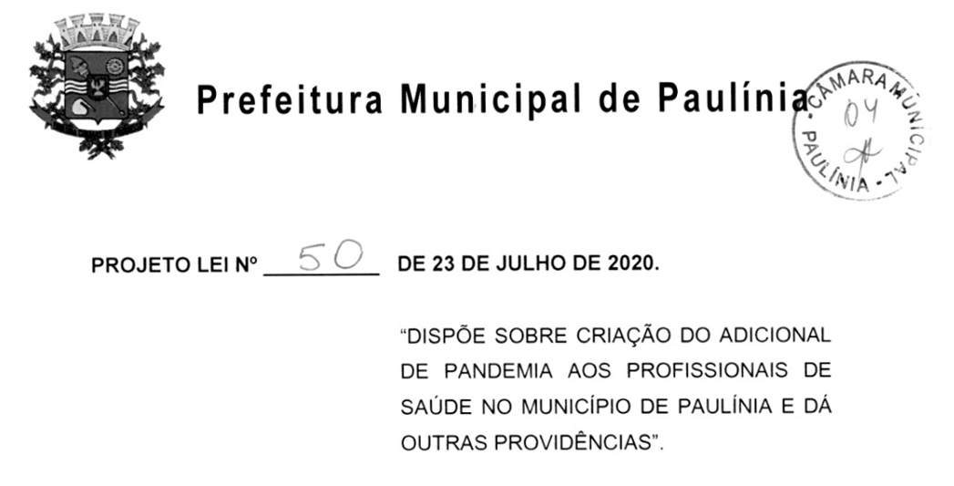 Adicional de Pandemia é concedido aos servidores de Paulínia