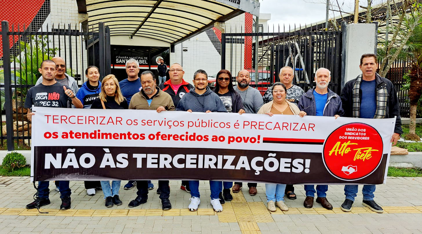 Santa Isabel/SP | Dirigentes do Alto Tietê retomam com força total a luta contra as terceirizações