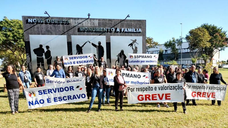 Nova Odessa/SP | Federação apoia greve dos Auxiliares de Apoio Escolar e Serviços Gerais. Vamos à luta a partir de 5 de junho