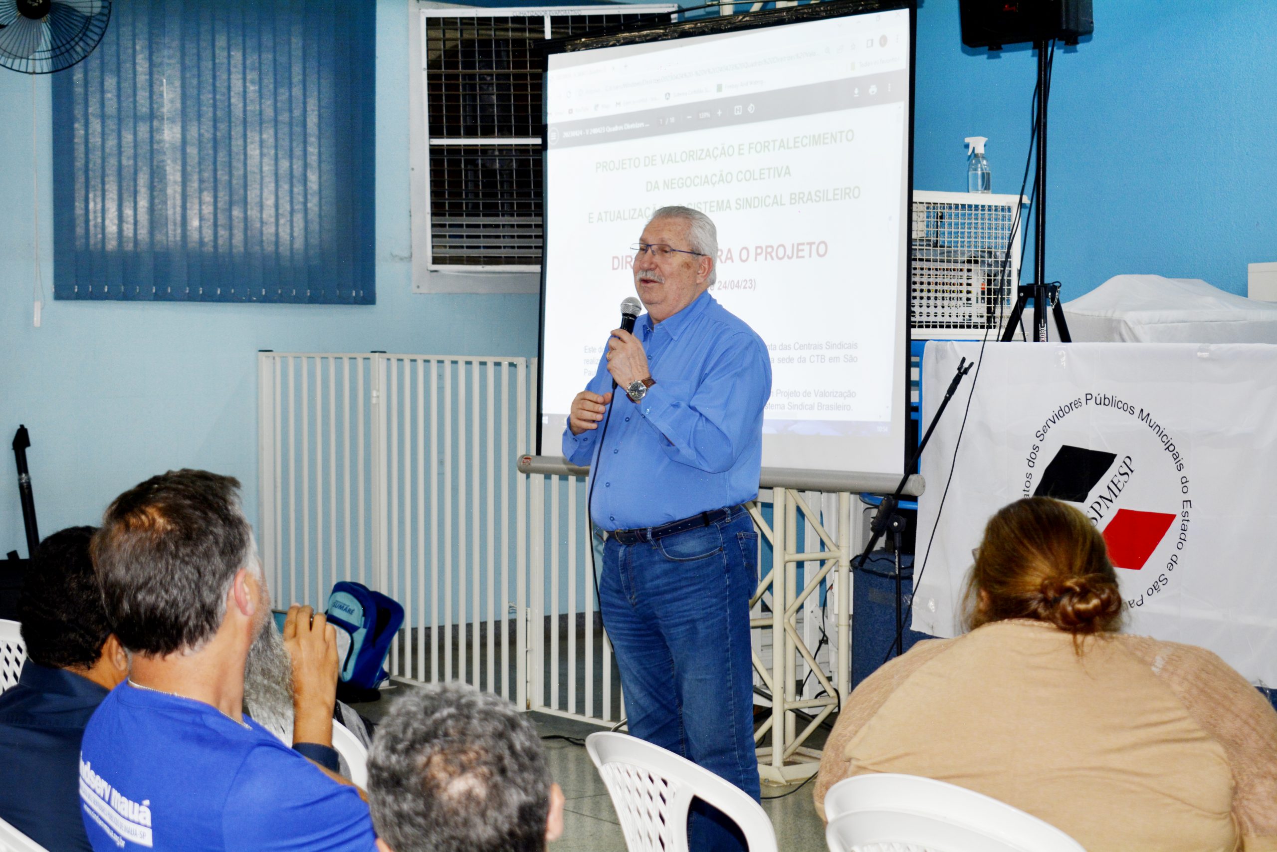 Presidentes da CSB-Nacional e CTB-São Paulo marcam presença no 3º Seminário e eleição da Fesspmesp