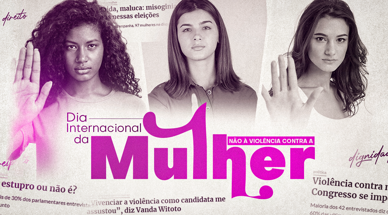 Não à violência contra as mulheres – BASTA DE MORTES! Defendemos a igualdade de gênero!