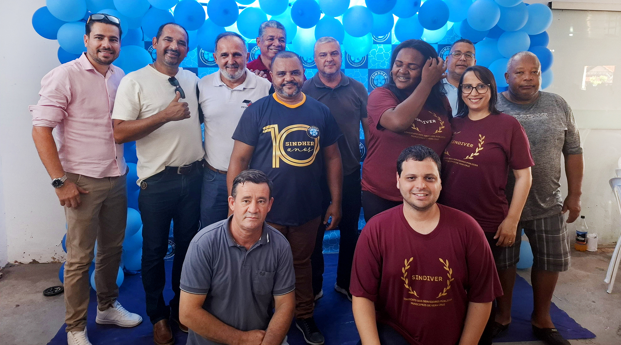 Sindher (Sindicato dos Servidores de Herculândia/SP) celebra 10 anos de conquistas com festa histórica para mais de 500 pessoas. Presidente Aires esteve presente!