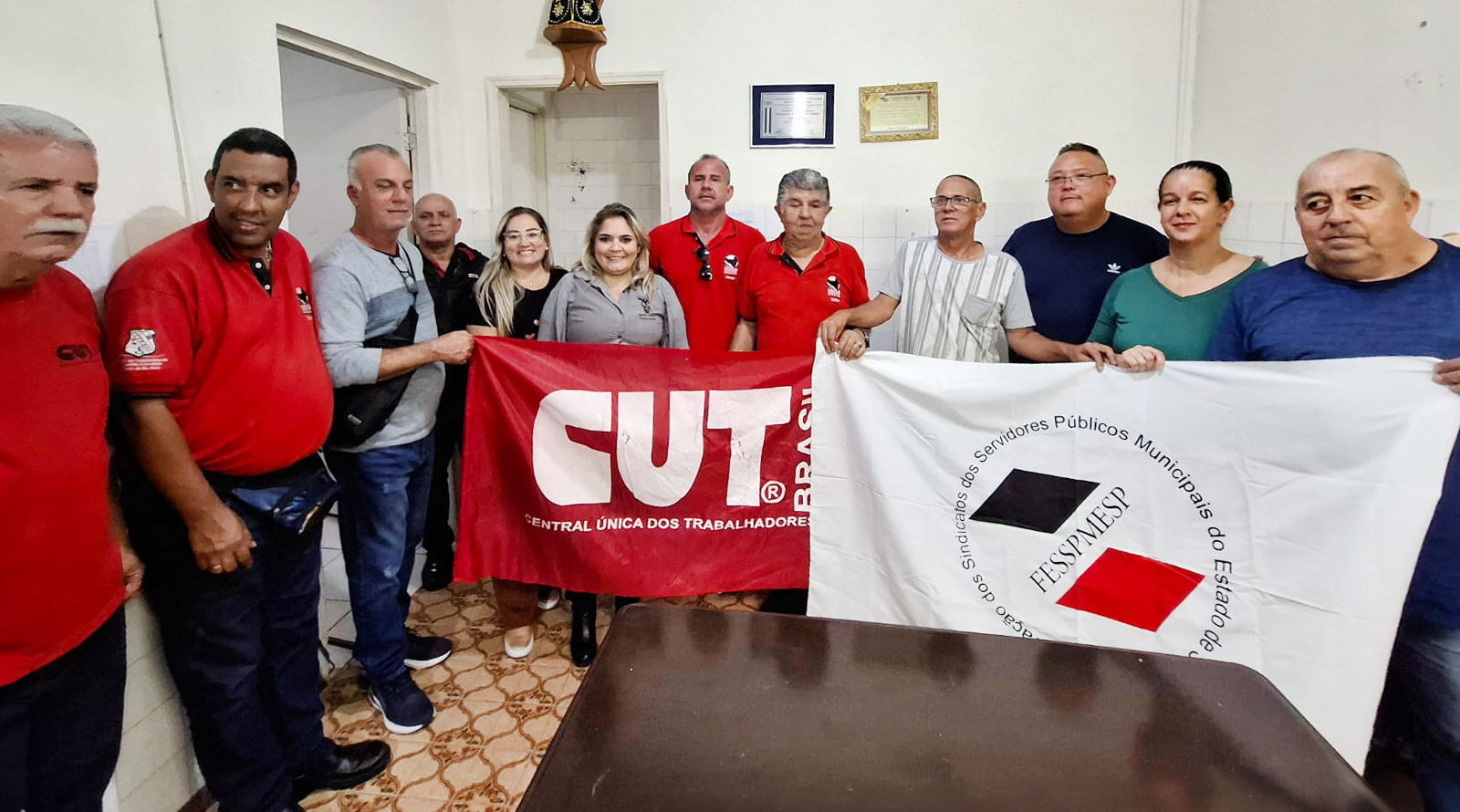 Aparecida/SP | Chapa 1, do companheiro Valdecir, reeleita com 99% dos votos | Pleito foi a última ação do Claudinho pela Federação
