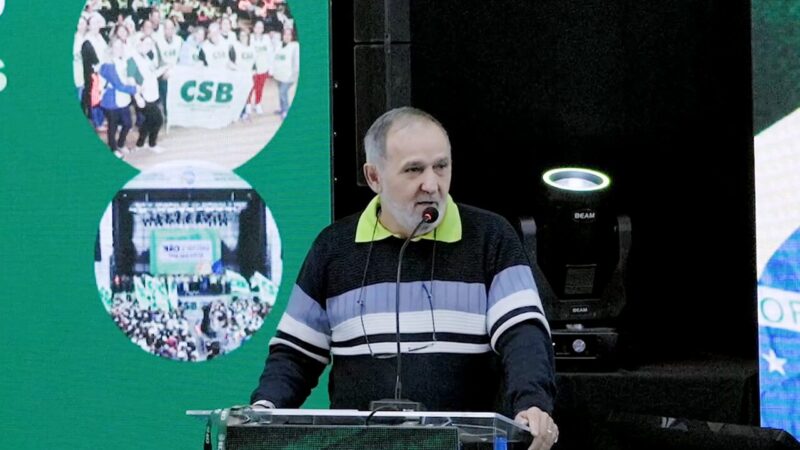 Encontro Nacional da CSB | Assista ao depoimento do presidente Aires Ribeiro contra a precarização das condições de trabalho