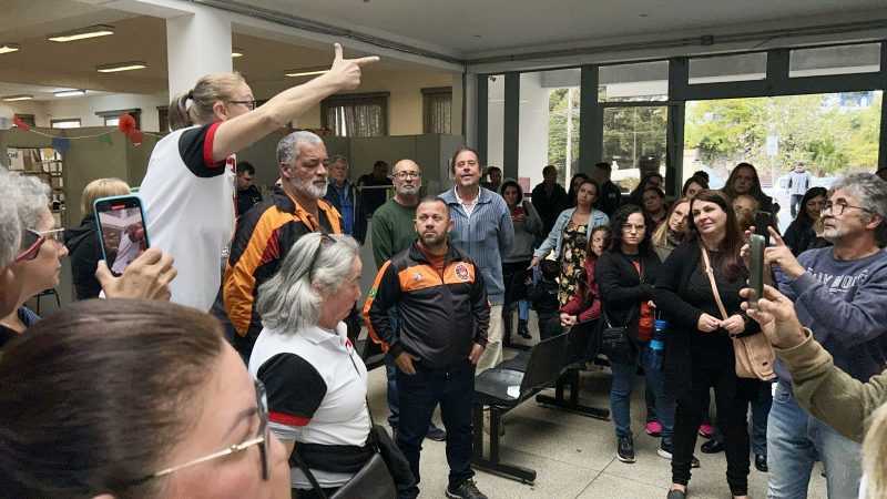 Sindicato dos Servidores de Ibiúna realiza grande paralisação. Ato reivindica o pagamento do Piso Nacional do Magistério!