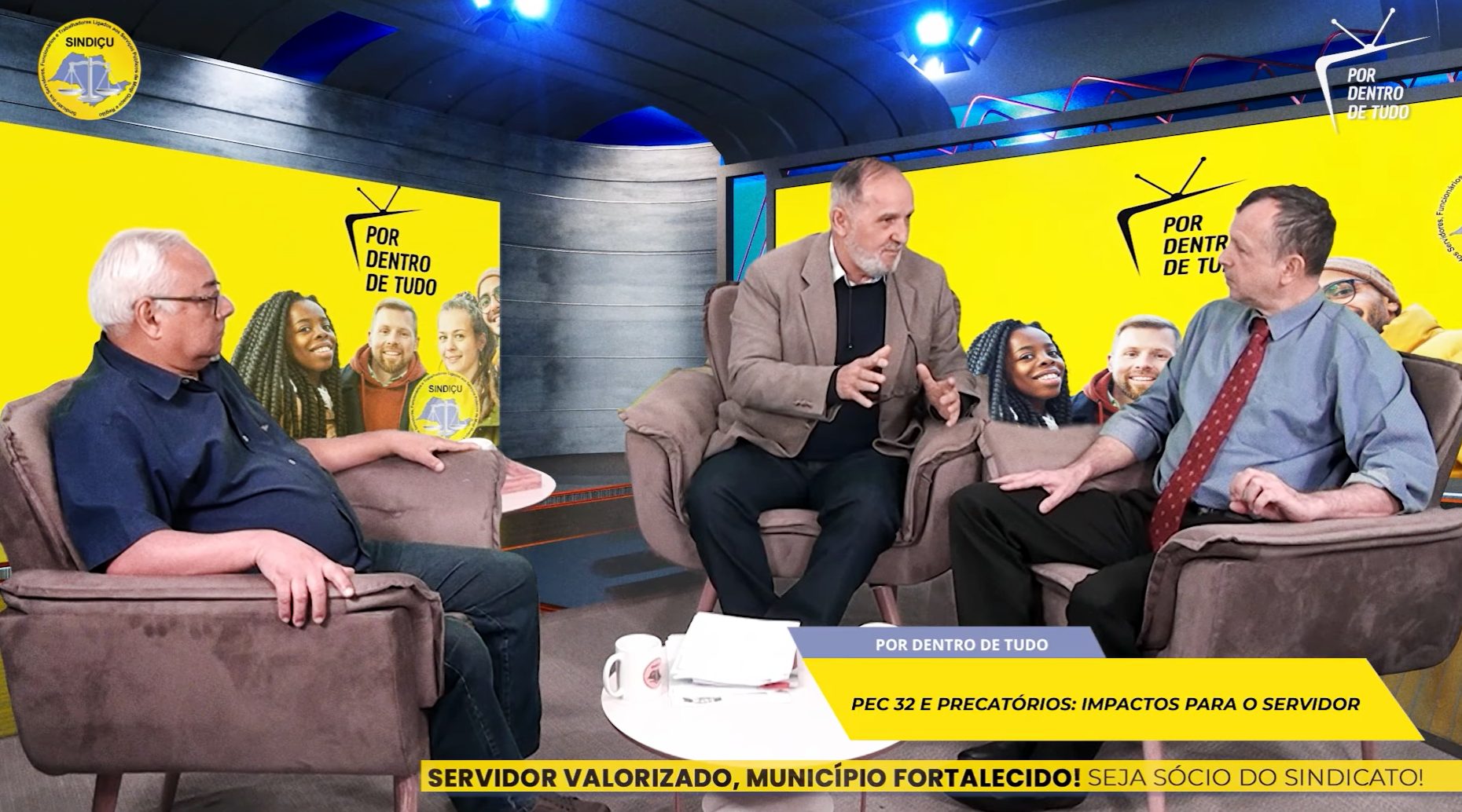 Presidente Aires Ribeiro participa do “Por Dentro de Tudo”, podcast do SINDIÇU, e fala dos perigos das PECs 66 e 32