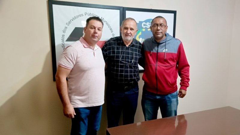 Fesspmesp fortalece alianças em encontro estratégico com lideranças do Sindicato dos Servidores de Taboão da Serra