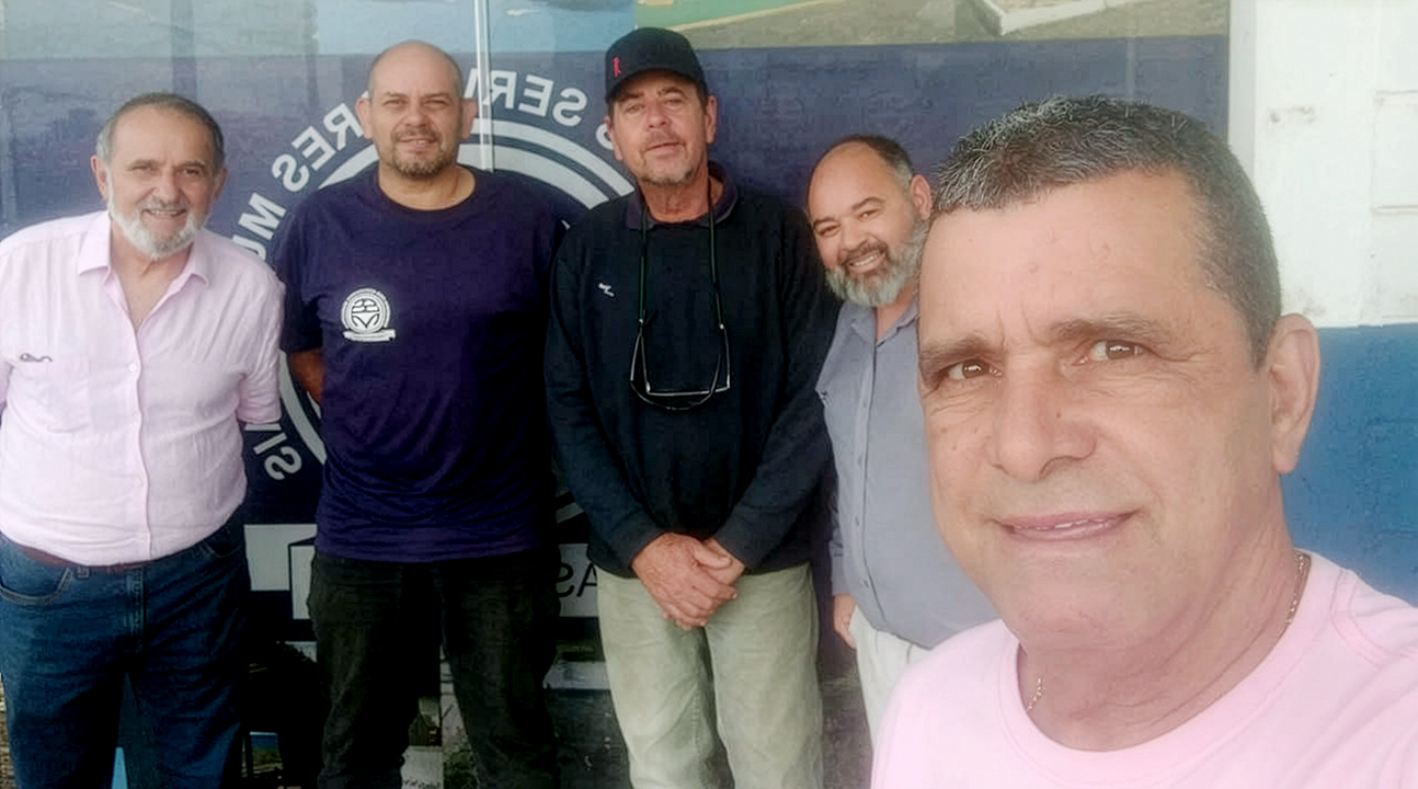 Pirassununga/SP | Federação visita dirigentes e tem um produtivo diálogo com a diretoria do Sindicato