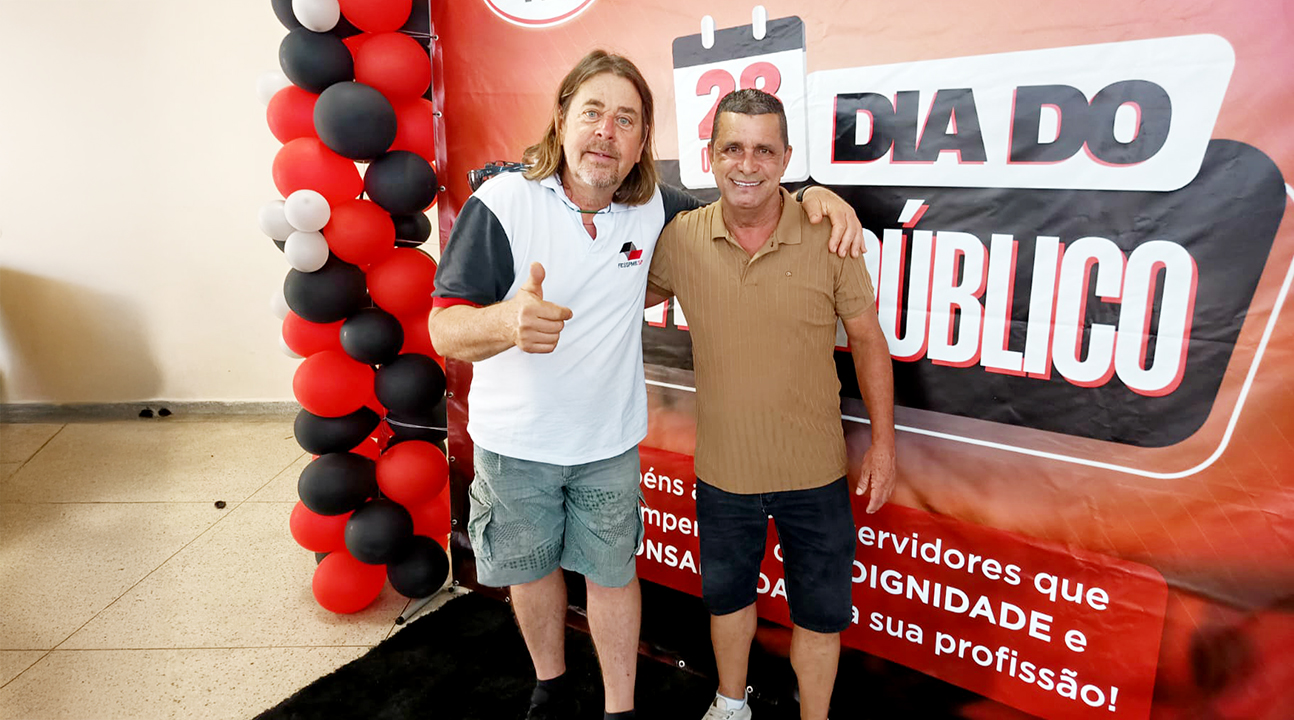 STSPMB realiza 14ª Festa do Servidor Público com grande sucesso em Boituva. Nosso diretor Leme este presente