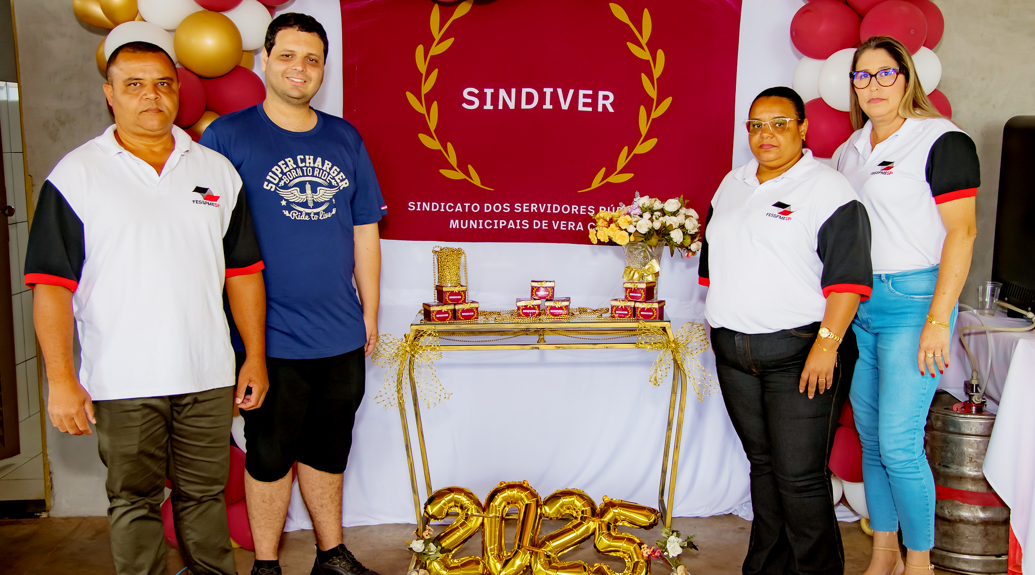 Vera Cruz/SP | SINDIVER organiza festa em celebração ao Dia dos Servidores e anima o feriado dos associados!