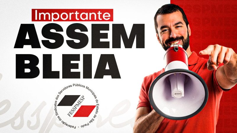 Convocação | Fesspmesp realiza assembleia de Prestação de Contas no dia 8 de dezembro, às 10 horas, de forma híbrida