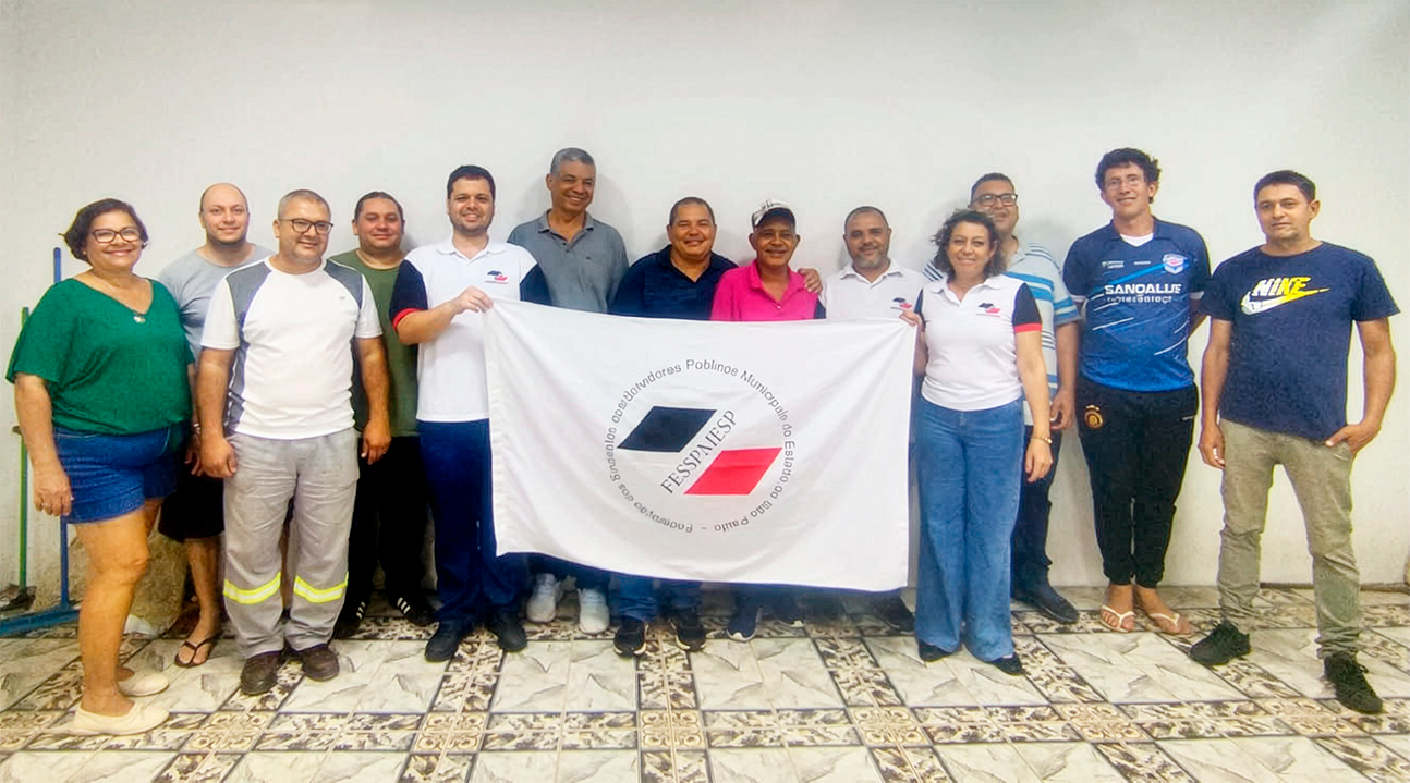 Equipe de eleições da Fesspmesp realiza pleito do Sindicato dos Servidores de Bastos. Chapa 1 é eleita com 100% dos votos!