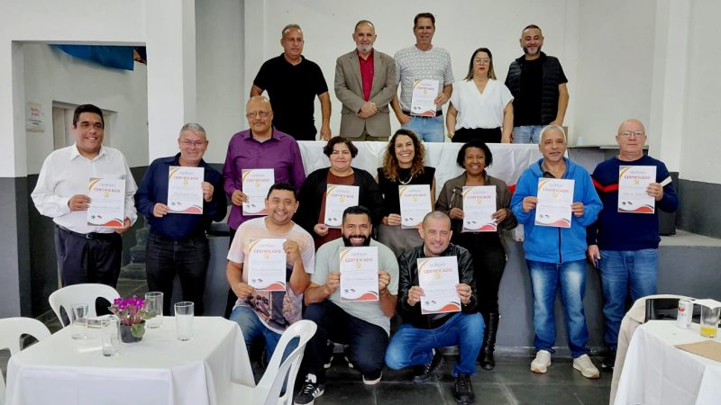 Fesspmesp prestigia posse da nova diretoria do Sindismar em Arujá e reforça unidade do movimento sindical